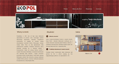 Desktop Screenshot of ekopol-meble.pl